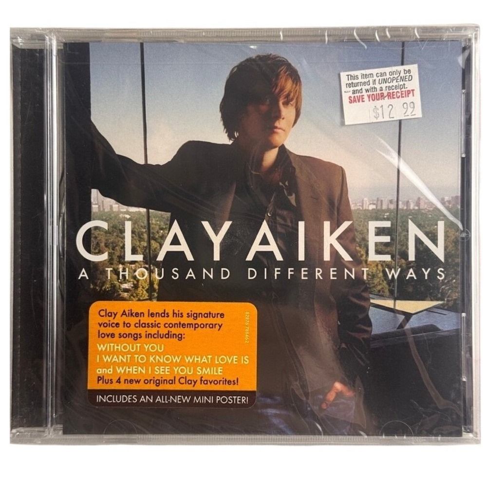 Clay Aiken A Thousand Different Ways CD Album Sealed New‎